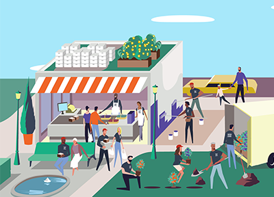 Image for Avison Young’s ninth annual global Day of Giving event initiates change through action and partnership with local charities article